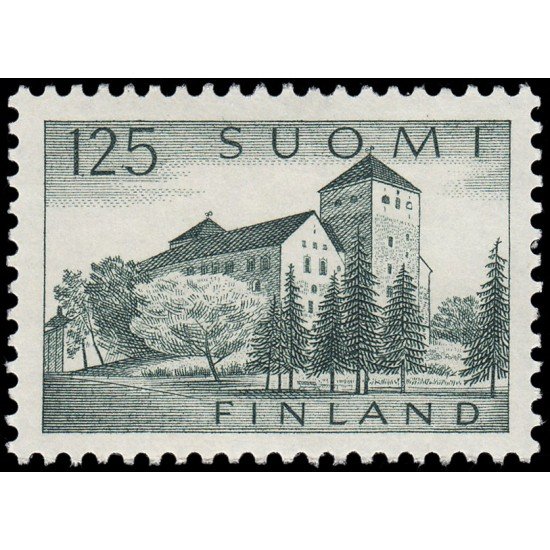 Finlandia Finland 509 1961 Castillo de Turku MNH Finlandia Finland 509 1961 Castillo de Turku MNH