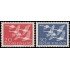 Finlandia Finland 445/46 1956 Día de los países Nórdicos 5 cisnes cantores MNH