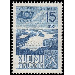 Finlandia Finland 359 1949 75 aniv. de la U.P.U. MNH Finlandia Finland 359 1949 75 aniv. de la U.P.U. MNH