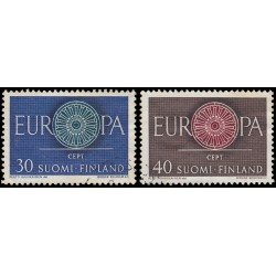 Finlandia Finland 501/02 1960 Europa Usados Finlandia Finland 501/02 1960 Europa Usados