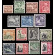 Malta 178/92 1935 Jubileo del rey Jorge V MNH