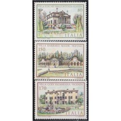 Italia Italy 1465/67 1980 Patrimonio villas de Italia MNH Italia Italy 1465/67 1980 Patrimonio villas de Italia MNH
