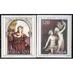 Italia Italy 1468/69 1980 Arte italiano obras diversas MNH Italia Italy 1468/69 1980 Arte italiano obras diversas MNH