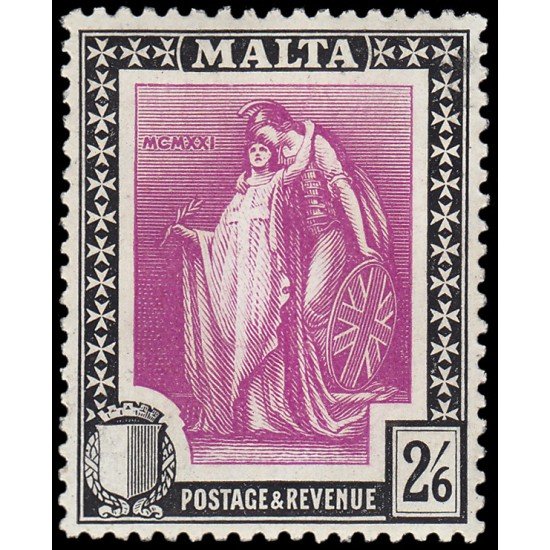 Malta 98 1922 Melita y Britania MNH