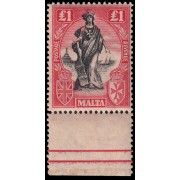 Malta 101 1925 Melita y Britania MNH 