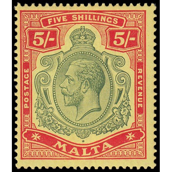 Malta 80 1922 Rey Jorge V Autogobierno MNH Malta 80 1922 Rey Jorge V Autogobierno MNH