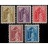 Luxemburgo 239/43 1932 Condesa Ermesinda MNH