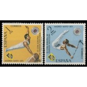 España Spain 2034/35 1971 IX Campeonato europeo de gimnasia masculina MNH