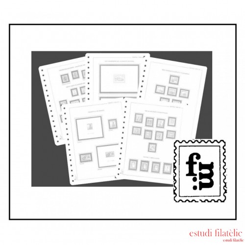 Hojas FM España 2024 Sin montar