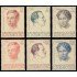 Luxemburgo 324/29 1939 20 aniv. del reinado de la Gran Duquesa Charlotte MNH