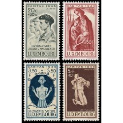 Luxemburgo 384/87 1945 Héroes y Mártires Fondo Nacional para las Víctimas de Guerra Civiles MNH Luxemburgo 384/87 1945 Héroes y Mártires Fondo Nacional para las Víctimas de Guerra Civiles MNH