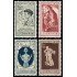 Luxemburgo 384/87 1945 Héroes y Mártires Fondo Nacional para las Víctimas de Guerra Civiles MNH
