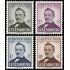 Luxemburgo 429/32 1949 En beneficio de obras sociales Michel Rodange, poeta MNH
