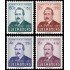 Luxemburgo 461/64 1952 En beneficio de obras sociales J.B. Fresez, paisajista MNH