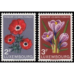 Luxemburgo 506/07 1956 Fiesta de las flores de Mondorf-les-Bains MNH Luxemburgo 506/07 1956 Fiesta de las flores de Mondorf-les-Bains MNH