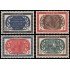 Luxemburgo 496/99 1955 10 aniv. de la Carta de las Naciones Unidas MNH