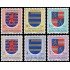 Luxemburgo 520/25 1956 En beneficio de obras sociales Escudos I MNH