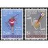 Luxemburgo 609/10 1962 Campeonatos del mundo de ciclocross Esch-sur-Alzette MNH