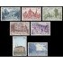 Luxemburgo 625/31 1963 Milenario de la ciudad de Luxemburgo Exposición filatélica internacional MELUSINA MNH