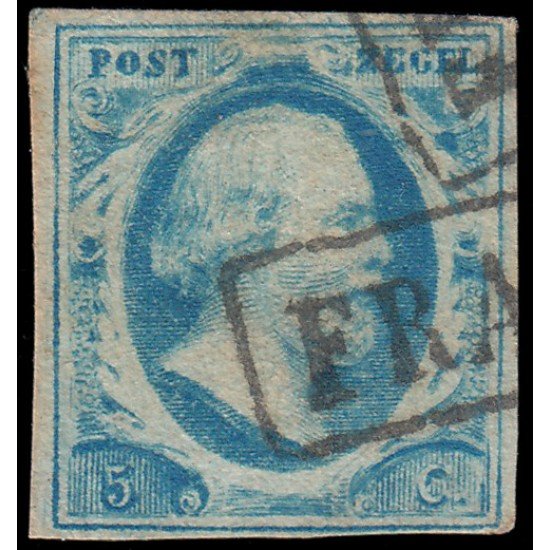 Holanda Netherlands 1 1852 Rey Guillermo III Sin dentar Usado Holanda Netherlands 1 1852 Rey Guillermo III Sin dentar Usado