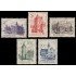 Holanda Netherlands 554/58 1951 Obras de beneficencia Castillos MNH