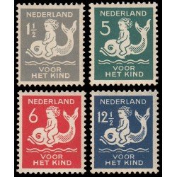 Holanda Netherlands 223/26 1929-30 En beneficio de obras para la infancia MNH Holanda Netherlands 223/26 1929-30 En beneficio de obras para la infancia MNH