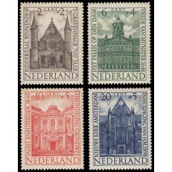 Holanda Netherlands 491/94 1948 Obras de beneficencia MH