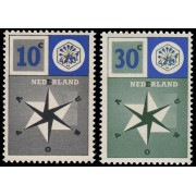 Holanda Netherlands 678/79 1957 Europa MNH