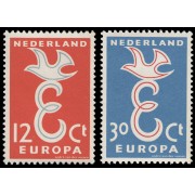 Holanda  Netherlands 691/92 1958 Europa MNH