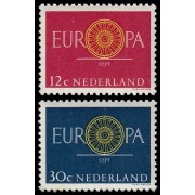Holanda Netherlands 726/27 1960 Europa MNH