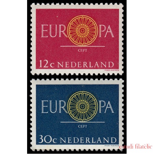 Holanda Netherlands 726/27 1960 Europa MNH