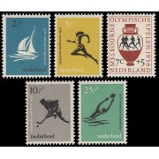 Holanda Netherlands 654/58 1956 Juegos olímpicos de Melbourne MNH