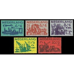 Holanda Netherlands 703/07 1959 Obras benéficas Serie verano Protección contra las inundaciones MNH Holanda Netherlands 703/07 1959 Obras benéficas Serie verano Protección contra las inundaciones MNH