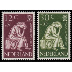 Holanda Netherlands 717/18 1960 Año mundial del refugiado MNH Holanda Netherlands 717/18 1960 Año mundial del refugiado MNH