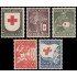 Holanda Netherlands 595/99 1953 En beneficio de la Cruz Roja MNH