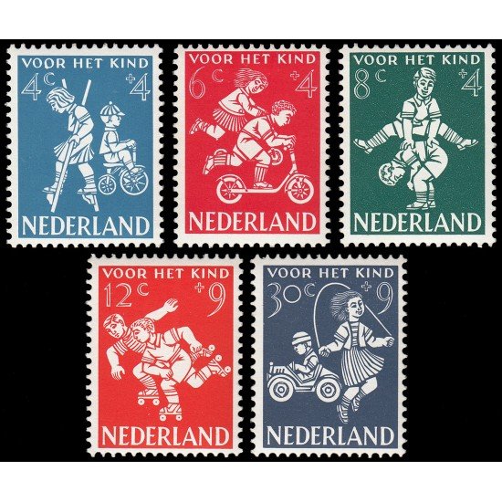 Holanda Netherlands 696/00 1958 En beneficio de obras para la infancia MNH Holanda Netherlands 696/00 1958 En beneficio de obras para la infancia MNH