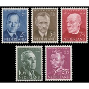 Holanda Netherlands 618/22 1954 Obras de beneficencia Serie de verano MNH