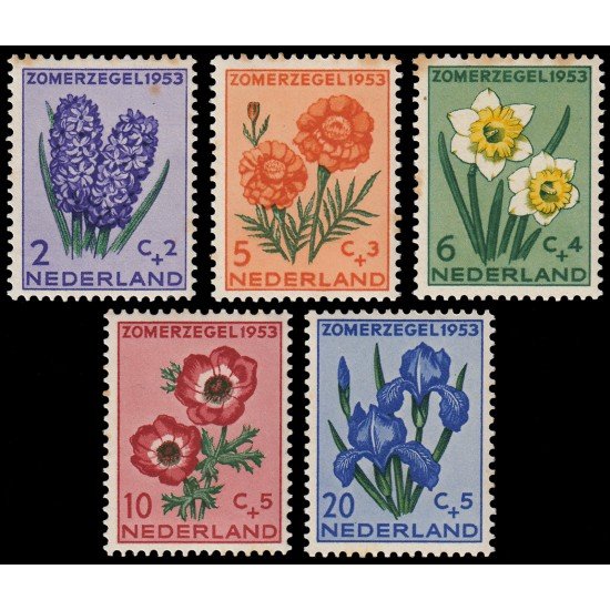 Holanda Netherlands 590/94 1953 Obras de beneficencia Serie de verano MNH Holanda Netherlands 590/94 1953 Obras de beneficencia Serie de verano MNH