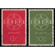 Holanda Netherlands 708/09 1959 Europa Usados