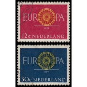 Holanda Netherlands 726/27 1960 Europa Usados