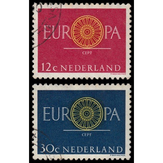 Holanda Netherlands 726/27 1960 Europa Usados Holanda Netherlands 726/27 1960 Europa Usados