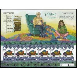 España Pliego Premium 162 2024 Ocio y aficiones Crochet MNH España Pliego Premium 162 2024 Ocio y aficiones Crochet MNH