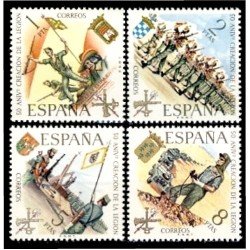 España Spain 2043/46 1971 L Aniversario de la Legión MNH España Spain 2043/46 1971 L Aniversario de la Legión MNH