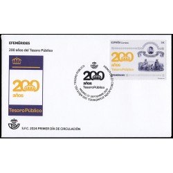 España Spain 5779 2024 Tesoro Público 200 años SPD Sobre Primer Día España Spain 5779 2024 Tesoro Público 200 años SPD Sobre Primer Día