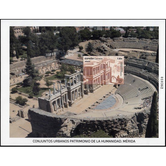 España Spain 5798 2024 Conjuntos urbanos patrimonio de la humanidad Mérida MNH España Spain 5798 2024 Conjuntos urbanos patrimonio de la humanidad Mérida MNH
