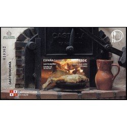 España Spain 5776 2024 Gastronomía España en 19 platos Castilla y León Lechazo MNH España Spain 5776 2024 Gastronomía España en 19 platos Castilla y León Lechazo MNH