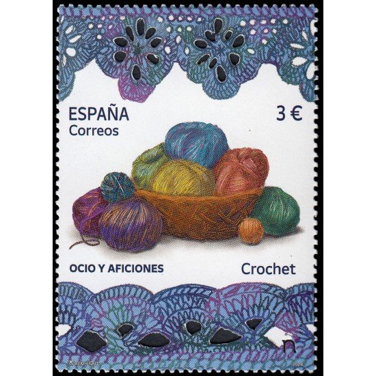 España Spain 5793 2024 Ocio y aficiones Crochet MNH España Spain 5793 2024 Ocio y aficiones Crochet MNH