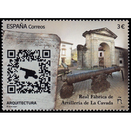 España Spain 5775 2024 Arquitectura Real Fábrica de Artillería de La Cavada Río Tuerto Cantabria MNH España Spain 5775 2024 Arquitectura Real Fábrica de Artillería de La Cavada Río Tuerto Cantabria MNH