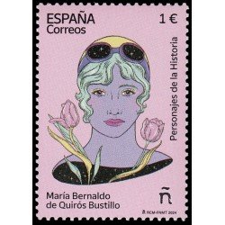 España Spain 5781 2024 Personajes de la historia María Bernaldo de Quirós Bustillo MNH España Spain 5781 2024 Personajes de la historia María Bernaldo de Quirós Bustillo MNH