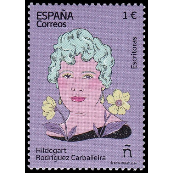 España Spain 5784 2024 Escritoras Hildegart Rodríguez Carballeira MNH España Spain 5784 2024 Escritoras Hildegart Rodríguez Carballeira MNH